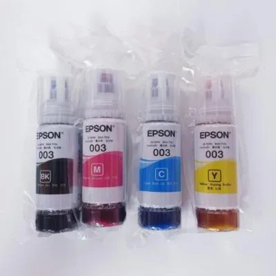 Mực In Epson 003 Ink Bottle - D&agrave;nh cho Epson L1110 / L3110 / L3150 / L1110 / L5190.