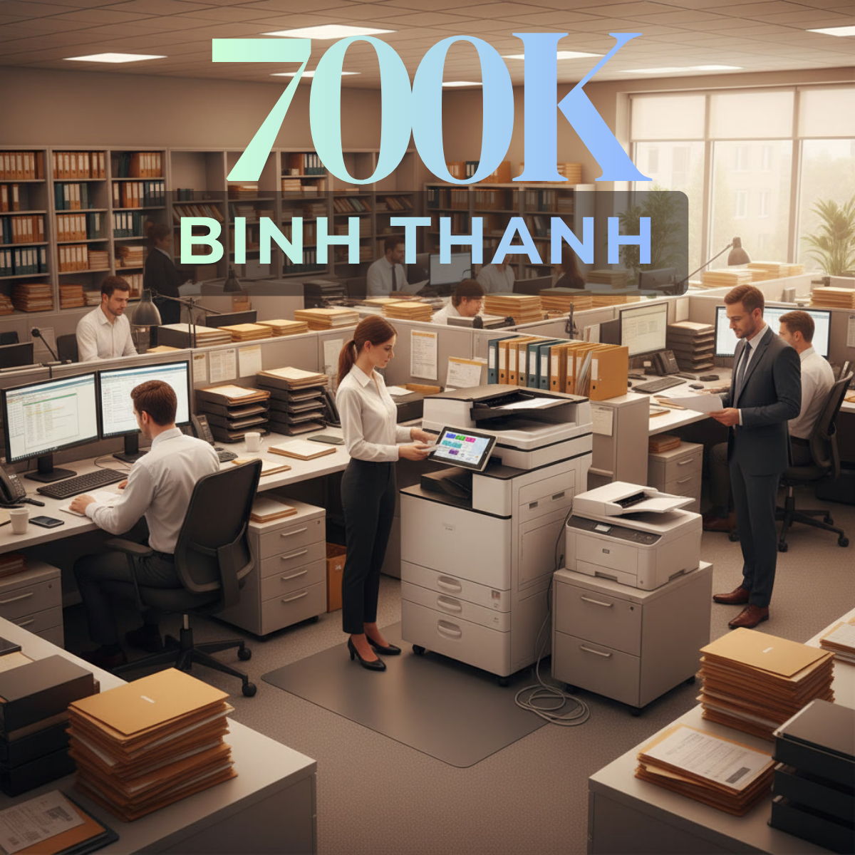 Cho thuê máy photocopy tại Bình Thạnh