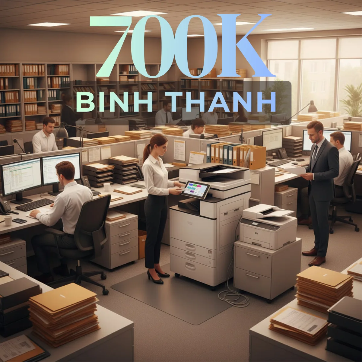 Cho thuê máy photocopy tại Bình Thạnh