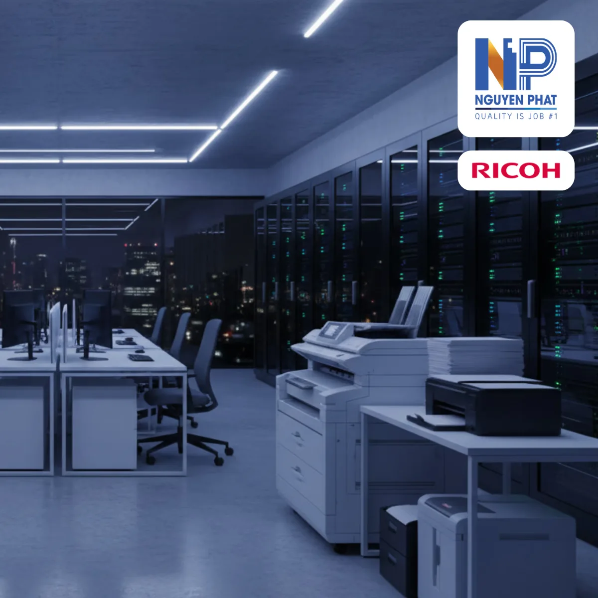 Máy Photocopy A0 Ricoh Aficio MP W7140-Likenew 95-98% - Ảnh 2