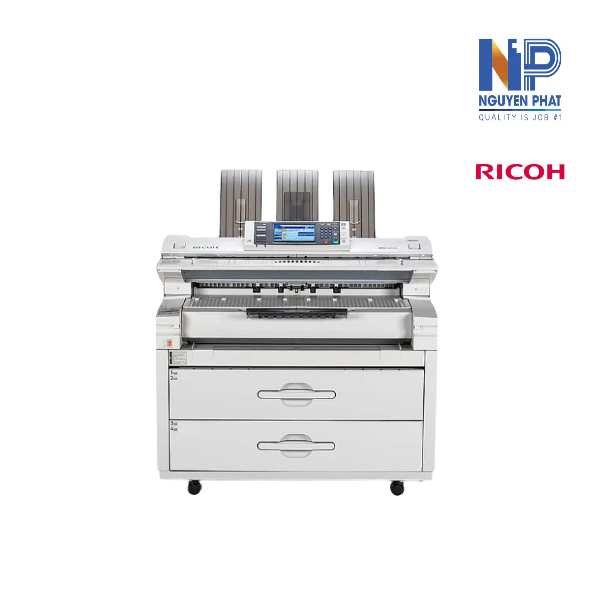 Máy Photocopy A0 Ricoh Aficio MP W7140-Likenew 95-98%