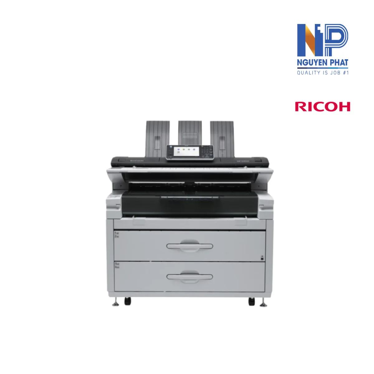 Máy Photocopy A0 Ricoh MP W7100-Likenew 95-98%