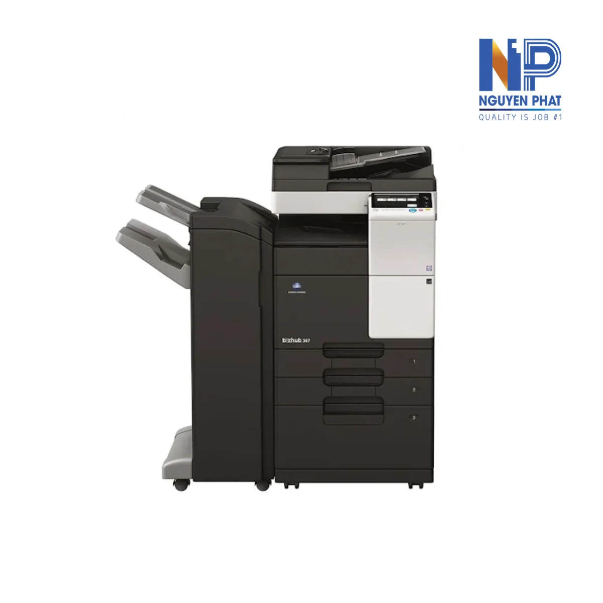 Máy Photocopy KONICA MINOLTA Bizhub-367 2 khay Full option - Ảnh 2