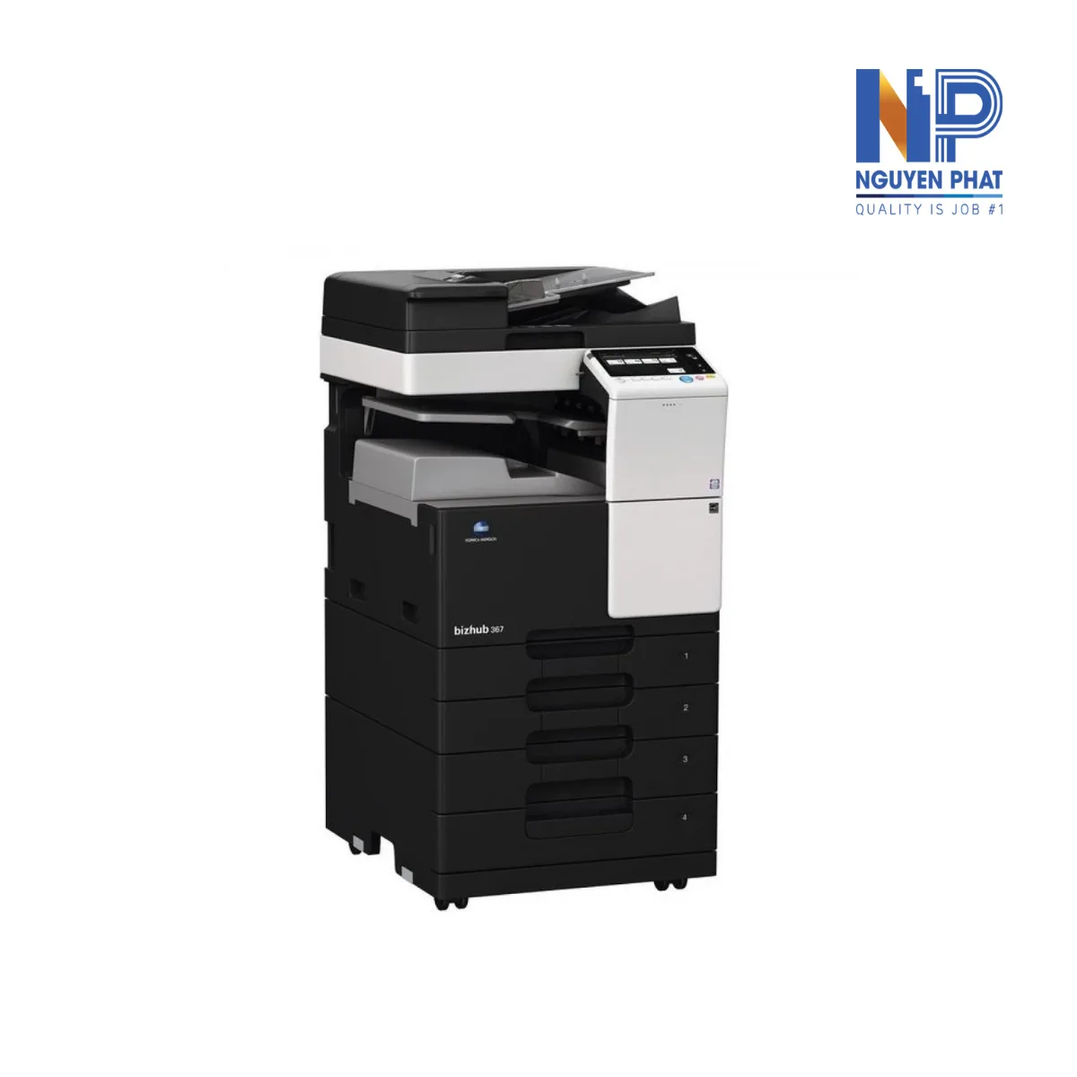 Máy Photocopy KONICA MINOLTA Bizhub-367 2 khay Full option