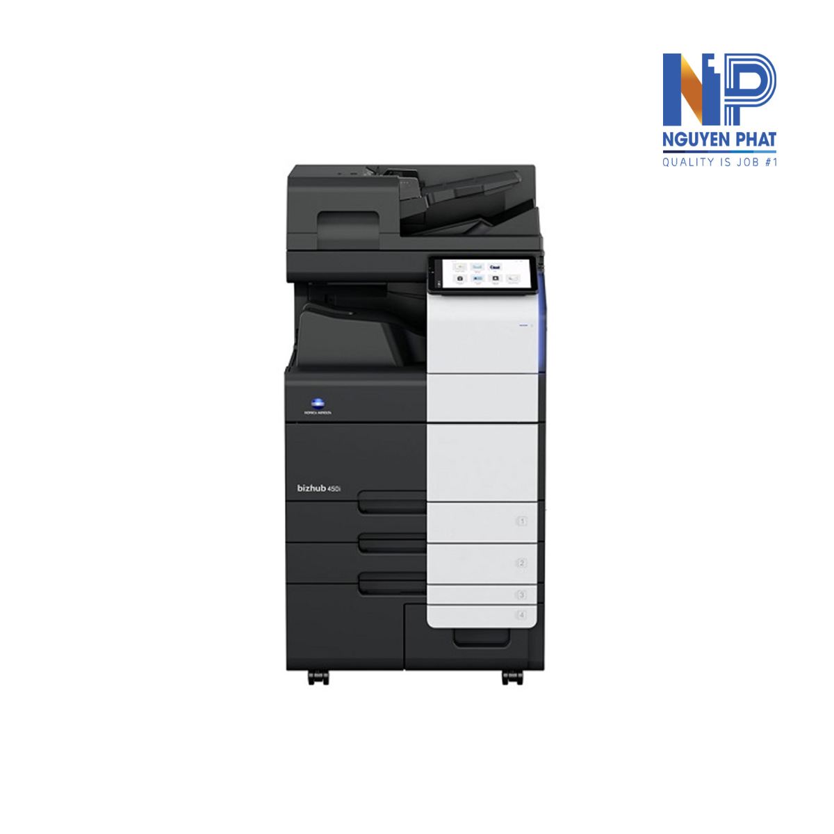 Máy Photocopy KONICA MINOLTA Bizhub-450i/ 2 tray / Full option - Hình ảnh 2