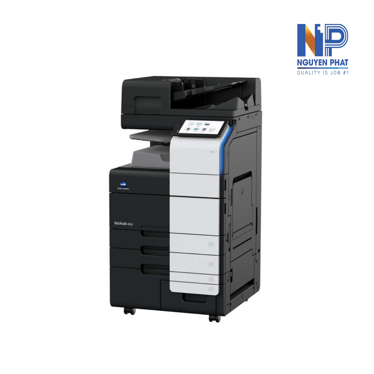Máy Photocopy KONICA MINOLTA Bizhub-450i/ 2 tray / Full option