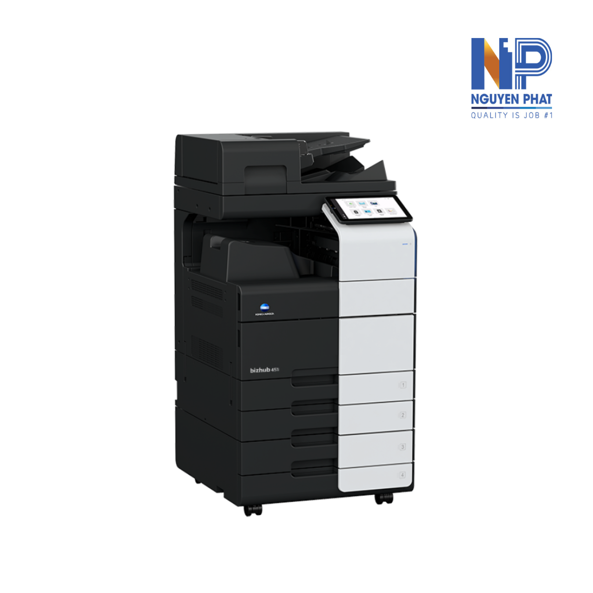 Máy Photocopy KONICA MINOLTA Bizhub-451i/ 2 tray / Full option – Mẫu mới 2025 - Hình ảnh 2