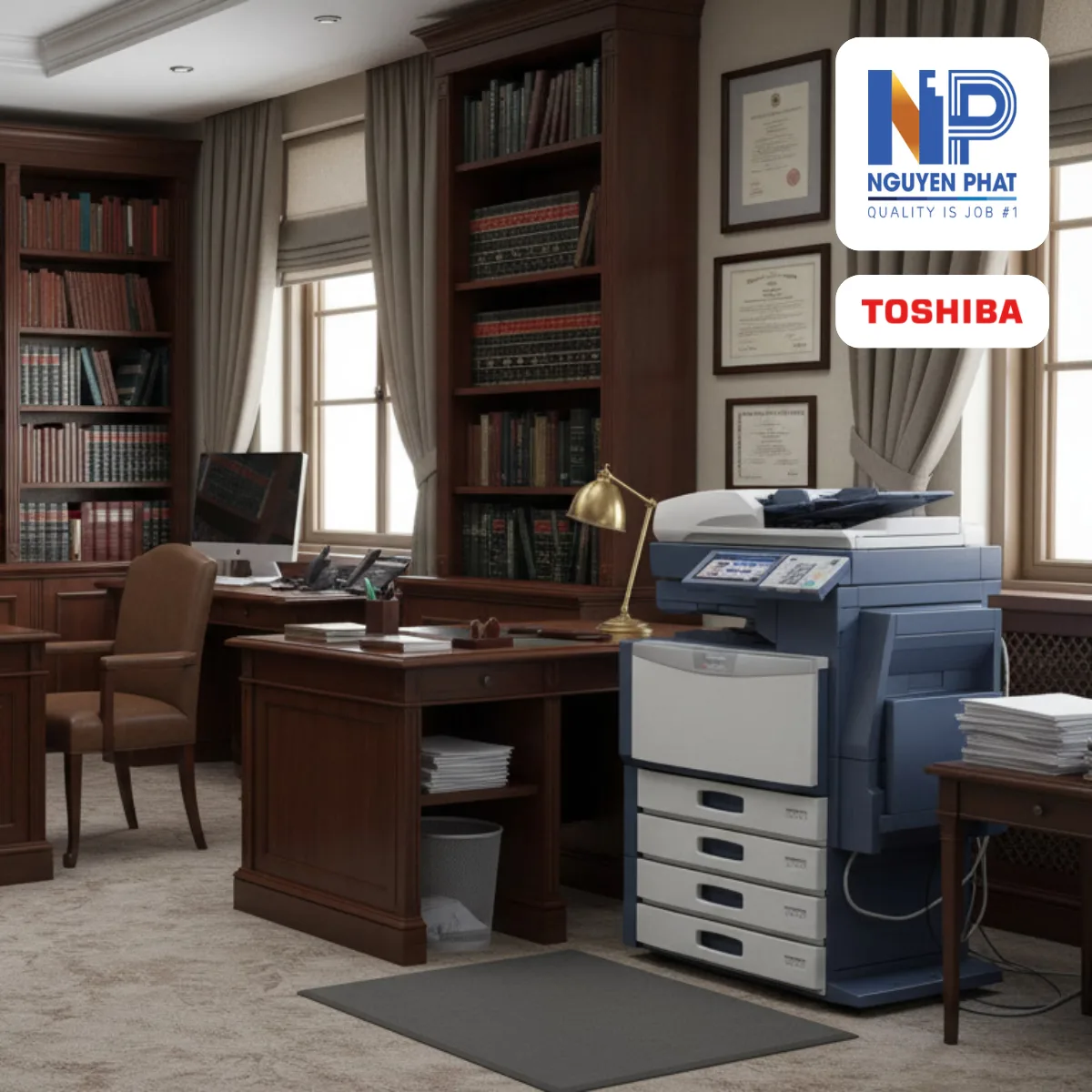 Máy Photocopy màu Toshiba 3040C/3540C- Laser màu- Mẫu OFF - Ảnh 2