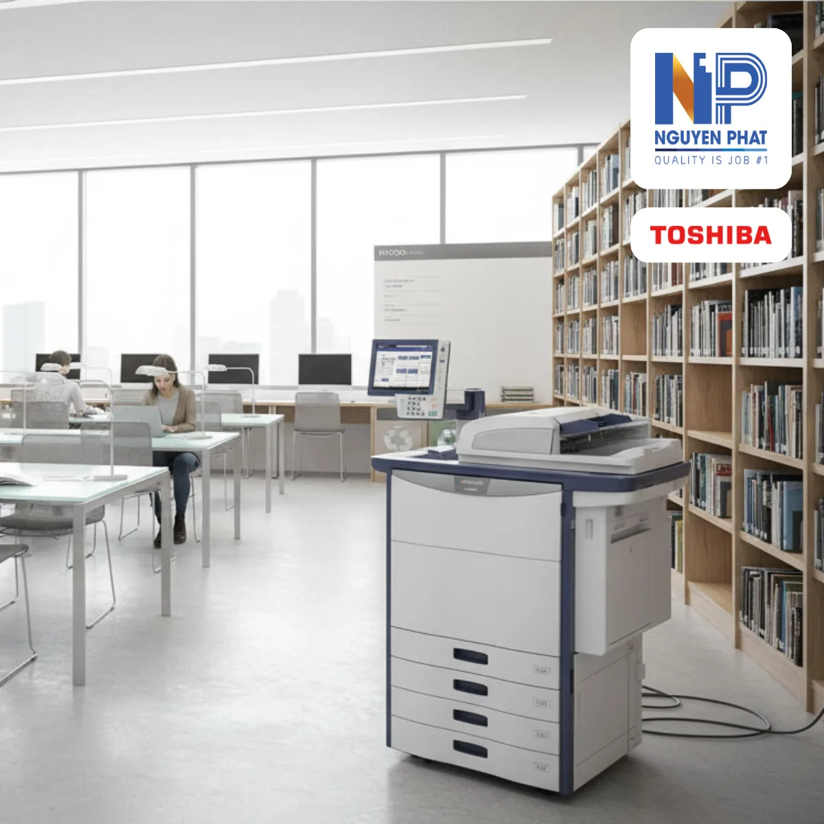 Máy photocopy màu Toshiba 6540C- Laser màu- Mẫu OFF - Ảnh 2