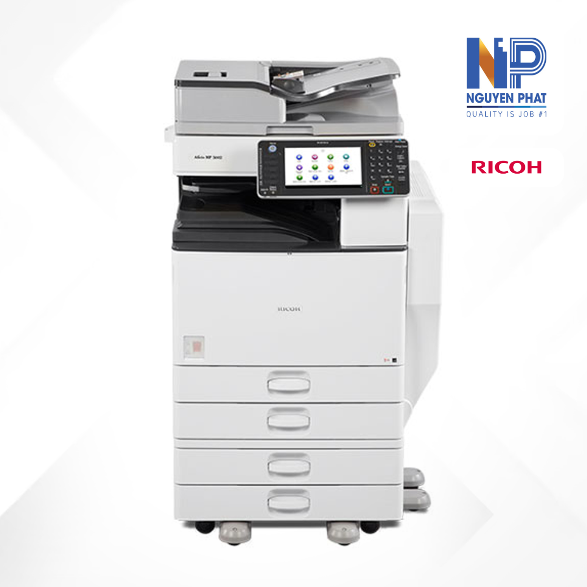 Máy Photocopy Ricoh Aficio MP 4002 - Hình ảnh 2