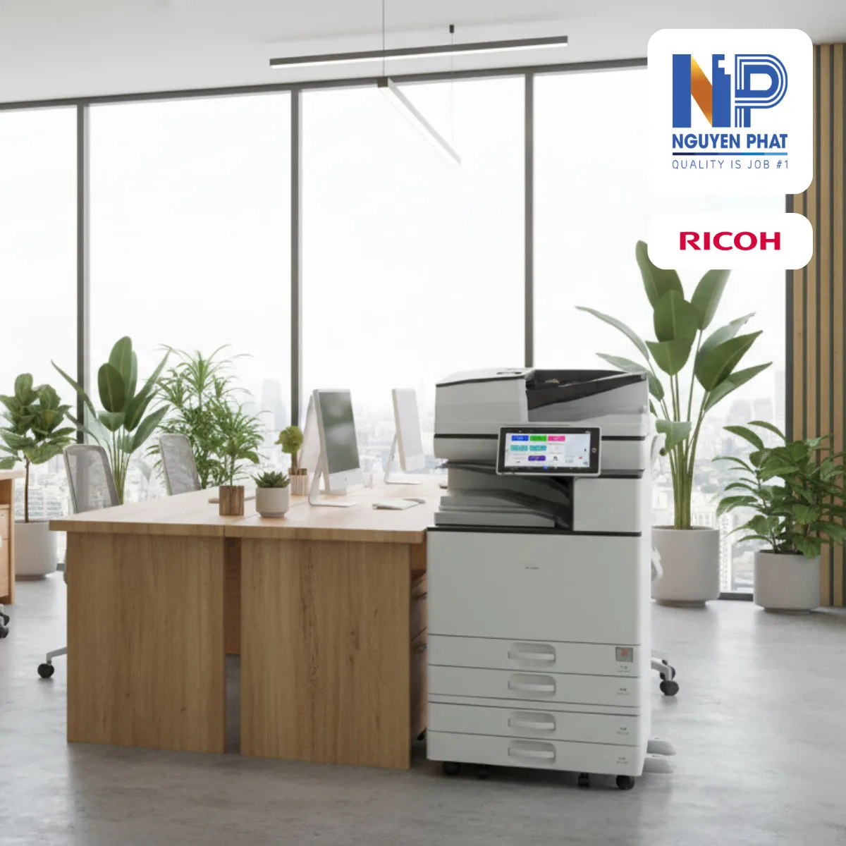 Máy photocopy Ricoh IM 4000 (Dòng mới) - Ảnh 2