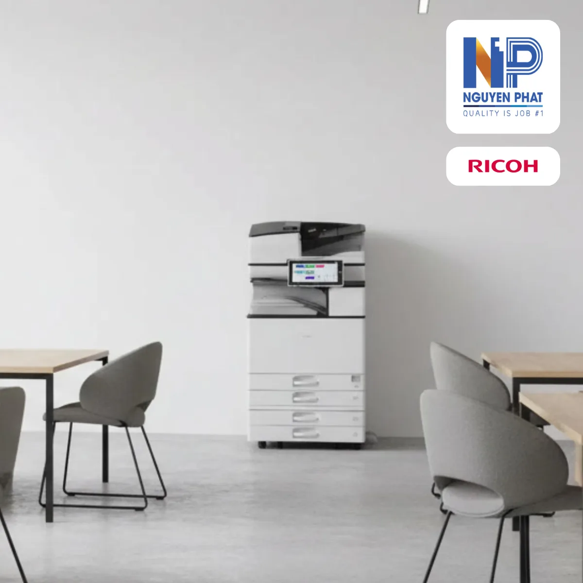 Máy photocopy Ricoh IM 5000 (Dòng mới) - Ảnh 2