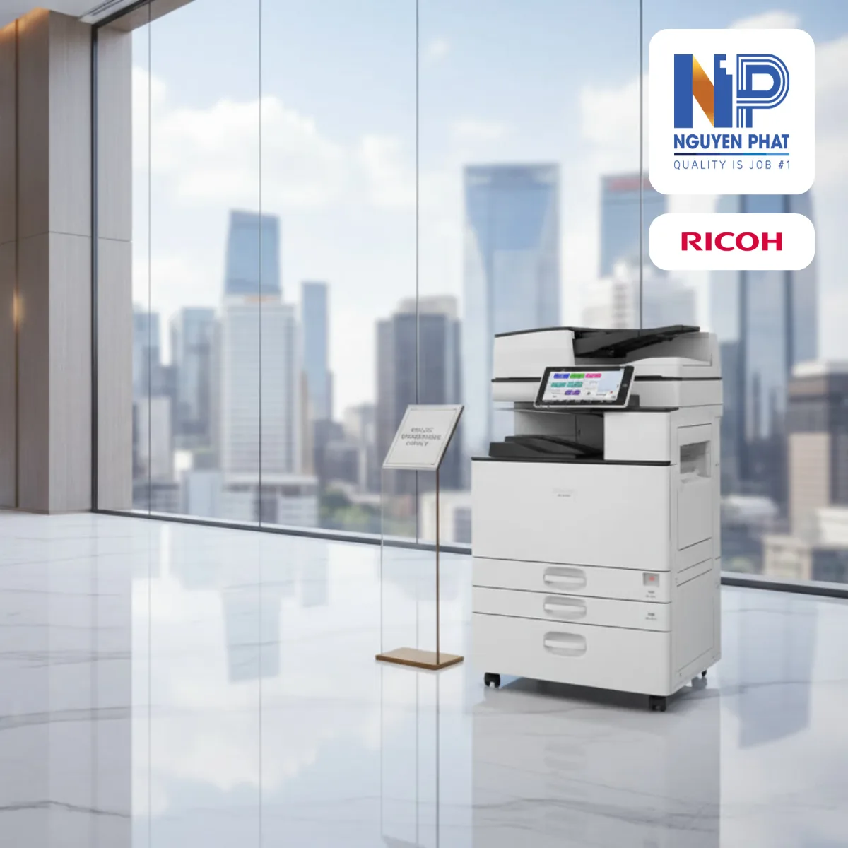 Máy photocopy Ricoh IM 6000 (Dòng mới) - Ảnh 2