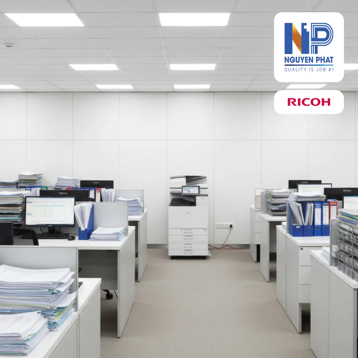 Máy Photocopy Ricoh IM C6000- Laser màu - Ảnh 2