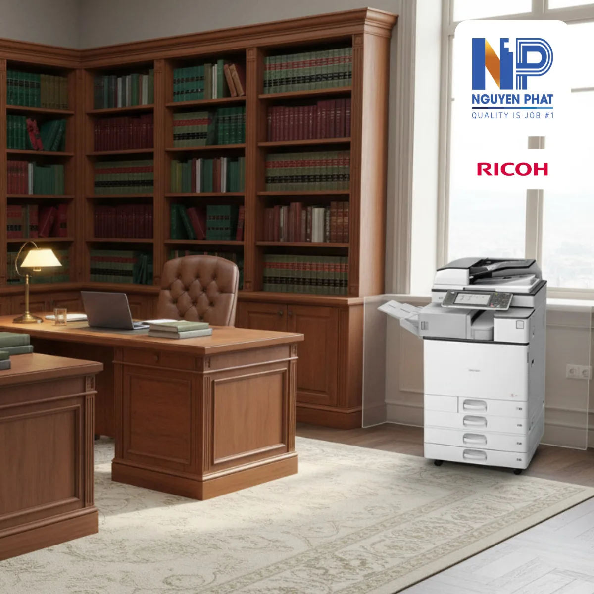 Máy Photocopy Ricoh MP 2554 - Ảnh 2