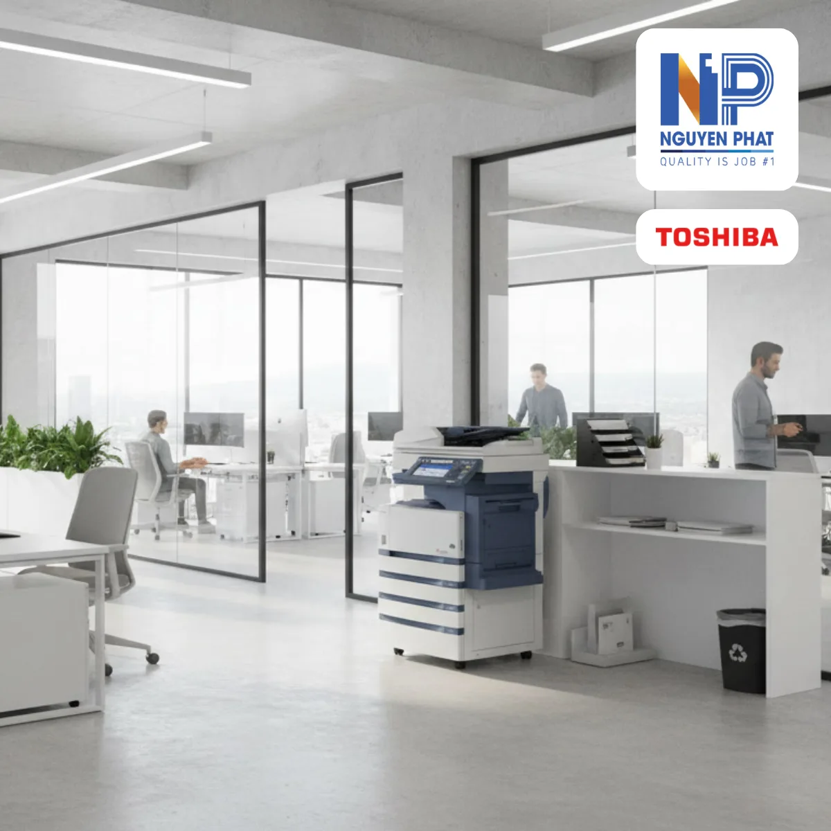 Máy Photocopy Toshiba E-studio 282- Mẫu OFF - Ảnh 2