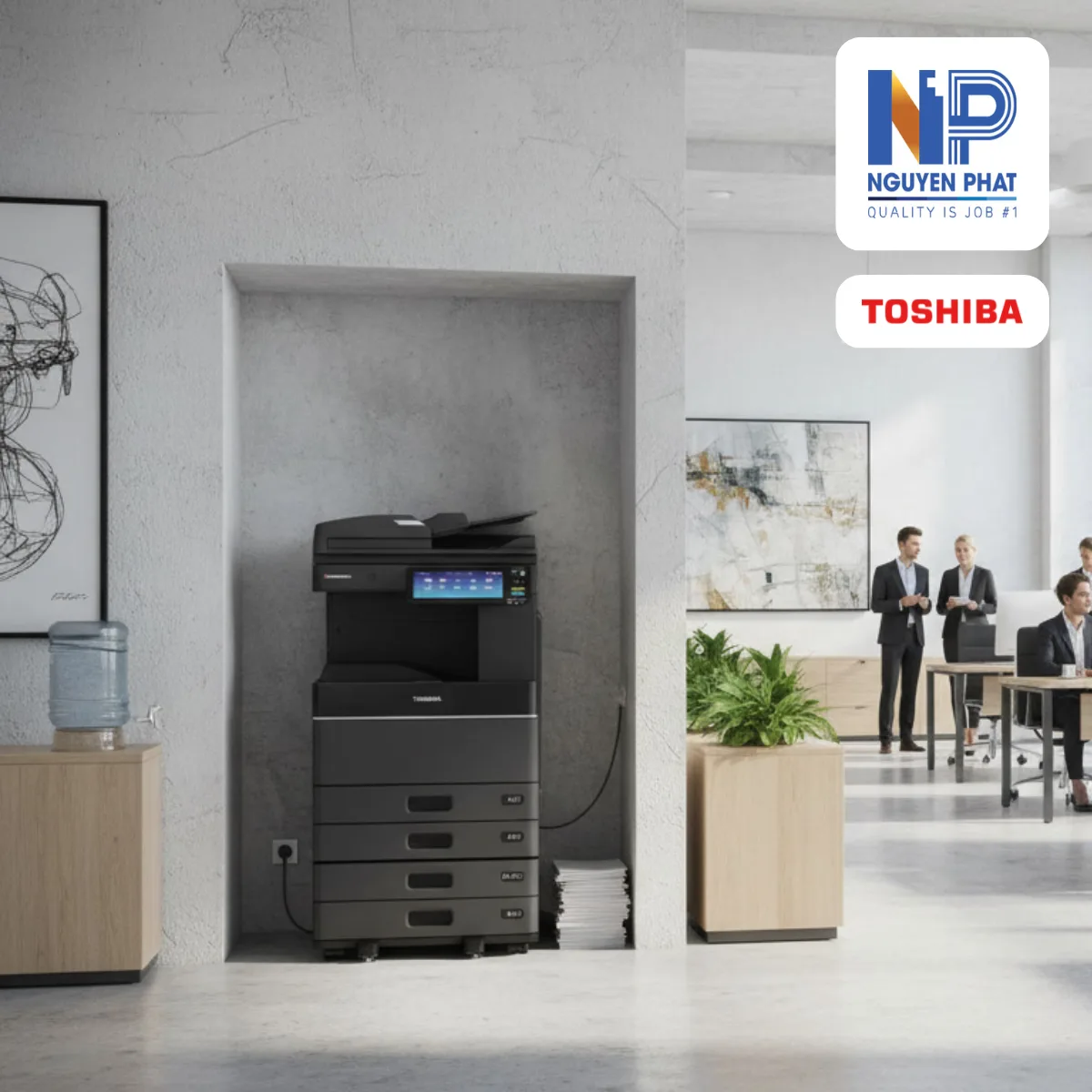 Máy Photocopy Toshiba E-studio 3508A – Chuyên Văn Phòng - Ảnh 2