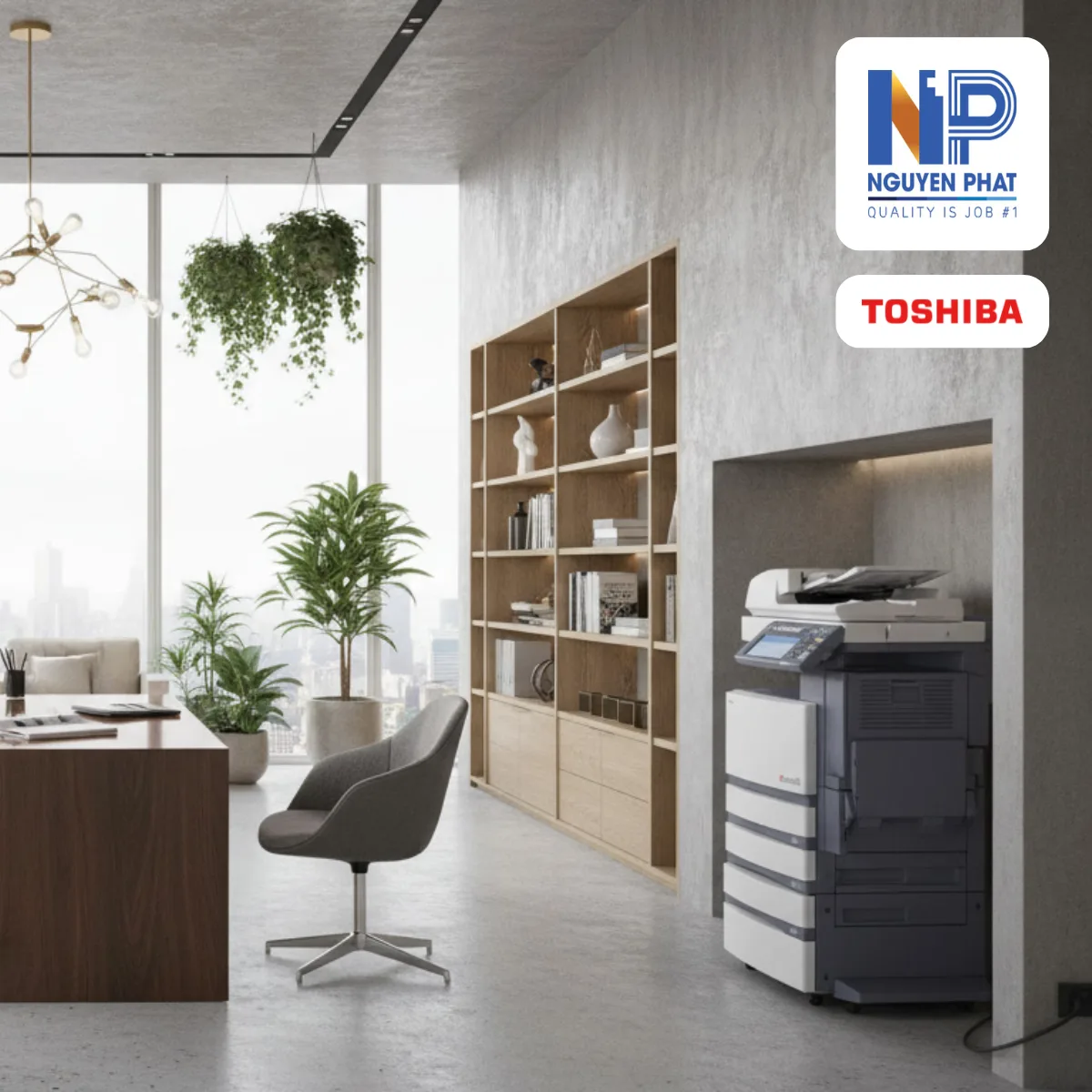 Máy Photocopy Toshiba E-Studio 450 – Mẫu OFF - Ảnh 2