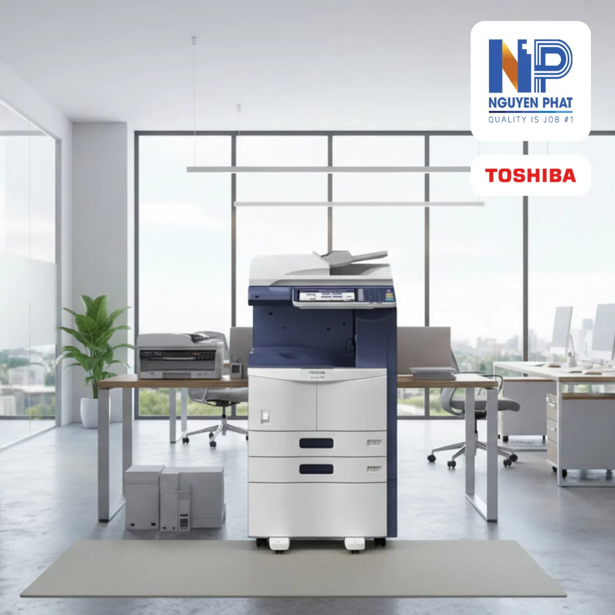 Máy Photocopy Toshiba E-Studio 457 - Chuyên Văn Phòng- Mẫu OFF - Ảnh 2