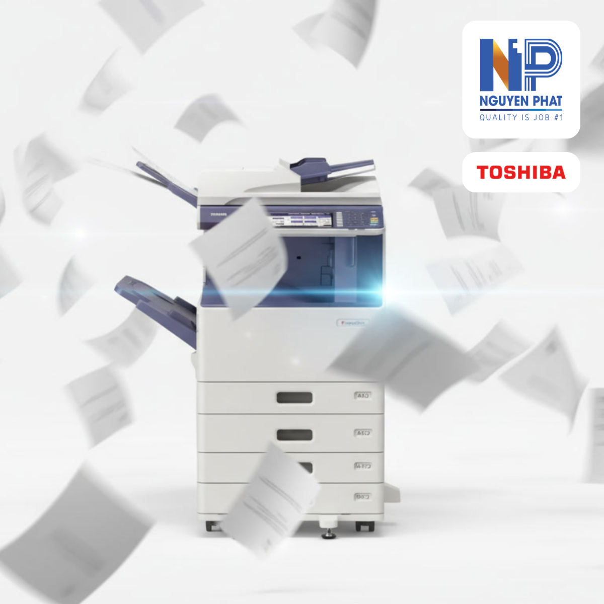 Máy photocopy Toshiba màu 2555c/3055c/3555c - Hình ảnh 2