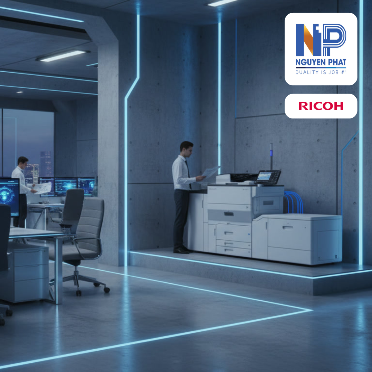 Ricoh Pro C5100S - Hình ảnh 2