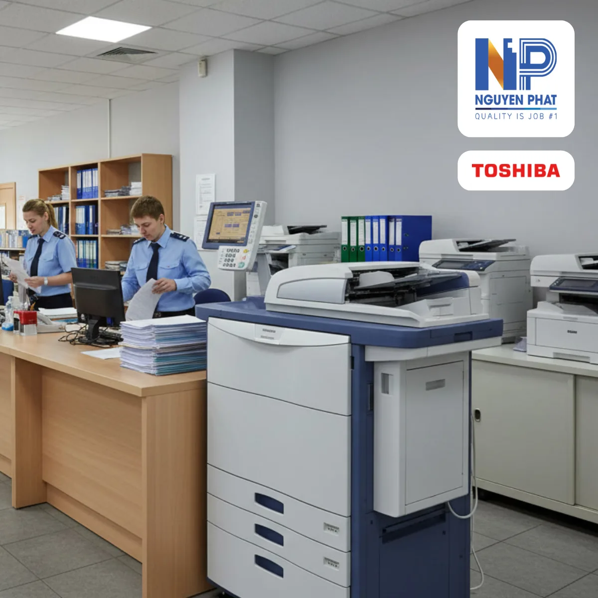 Toshiba e-STUDIO 6570c-Laser màu- Mẫu OFF - Ảnh 2